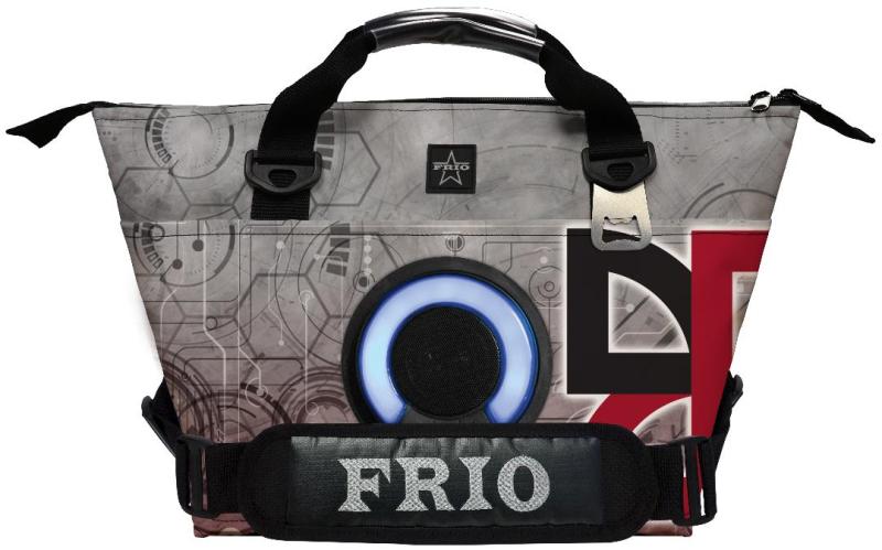 FRIO 12 Can Soft Side Cooler with Bluetooth Speaker 1 FRIO 12 Can Soft Side Cooler with Bluetooth Speaker 1