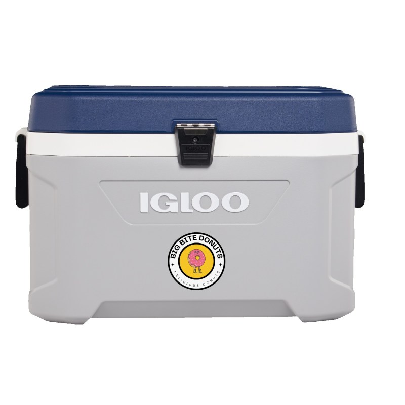54 Qt. Igloo® Maxcold Latitude Cooler (Carbonite/Aegean Sea) 1 54 Qt. Igloo® Maxcold Latitude Cooler (Carbonite/Aegean Sea) 1