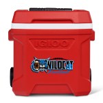 16 Qt. Igloo® Profile II Roller Cooler - Red Star 16 Qt. Igloo® Profile II Roller Cooler - Red Star