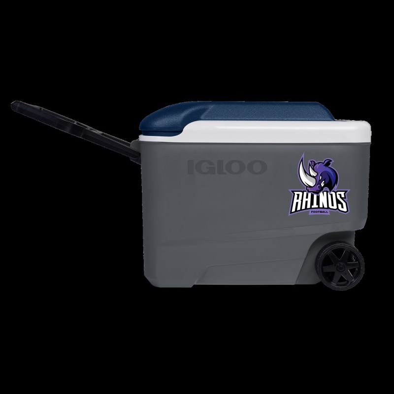 40 Qt. Igloo® Maxcold Roller Cooler (Carbonite/Aegean Sea) 1 40 Qt. Igloo® Maxcold Roller Cooler (Carbonite/Aegean Sea) 1