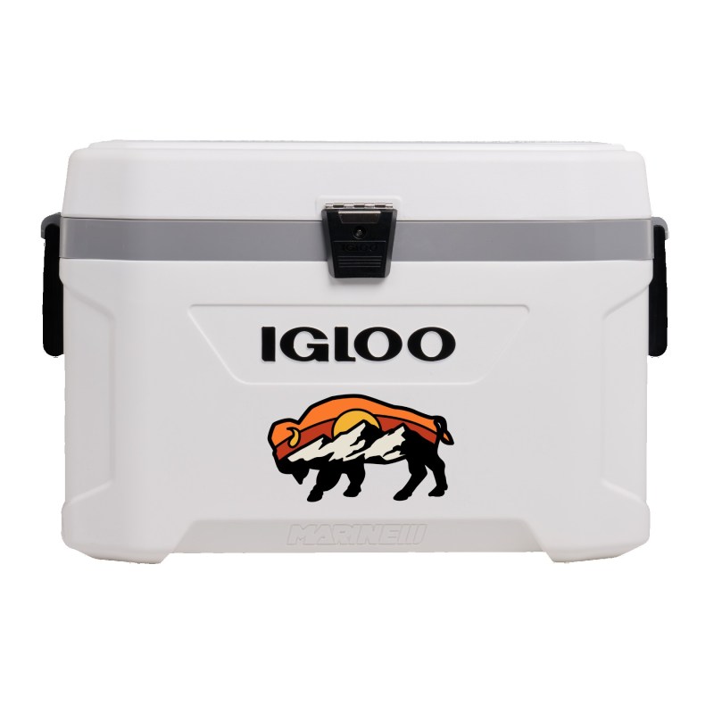 54 Qt. Igloo® Latitude Marine Ultra Cooler (White/Moonscape Gray) 1 54 Qt. Igloo® Latitude Marine Ultra Cooler (White/Moonscape Gray) 1