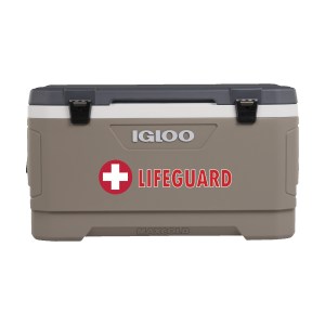 Igloo® Maxcold Latitude 100 Qt. Cooler (Sandstone/Carbonite) 1 Igloo® Maxcold Latitude 100 Qt. Cooler (Sandstone/Carbonite) 1