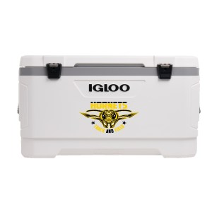 100 QT. Igloo® Latitude Marine Ultra Cooler (White/Moonscape Gray) 1 100 QT. Igloo® Latitude Marine Ultra Cooler (White/Moonscape Gray) 1