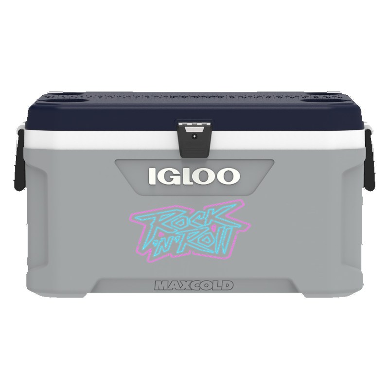 70 Qt. Igloo® Maxcold Latitude Cooler (Carbonite Gray/Aegean Sea) 1 70 Qt. Igloo® Maxcold Latitude Cooler (Carbonite Gray/Aegean Sea) 1