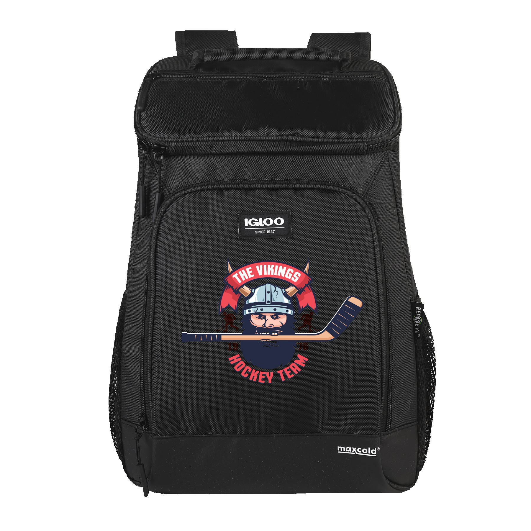 Igloo® Maxcold Evergreen Top Grip Softside Cooler Backpack 1