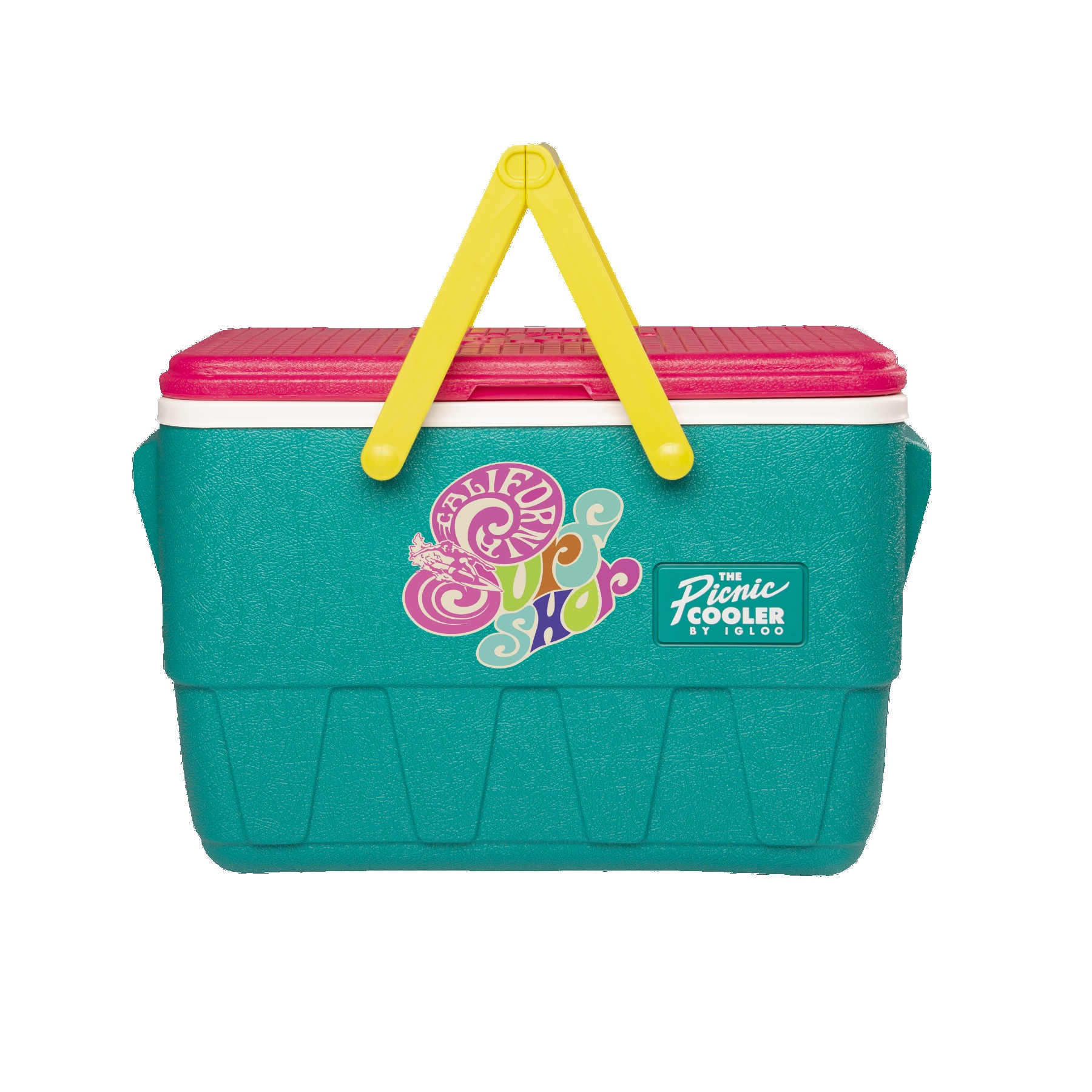 25 Qt. Igloo® Retro Picnic Basket Cooler 1