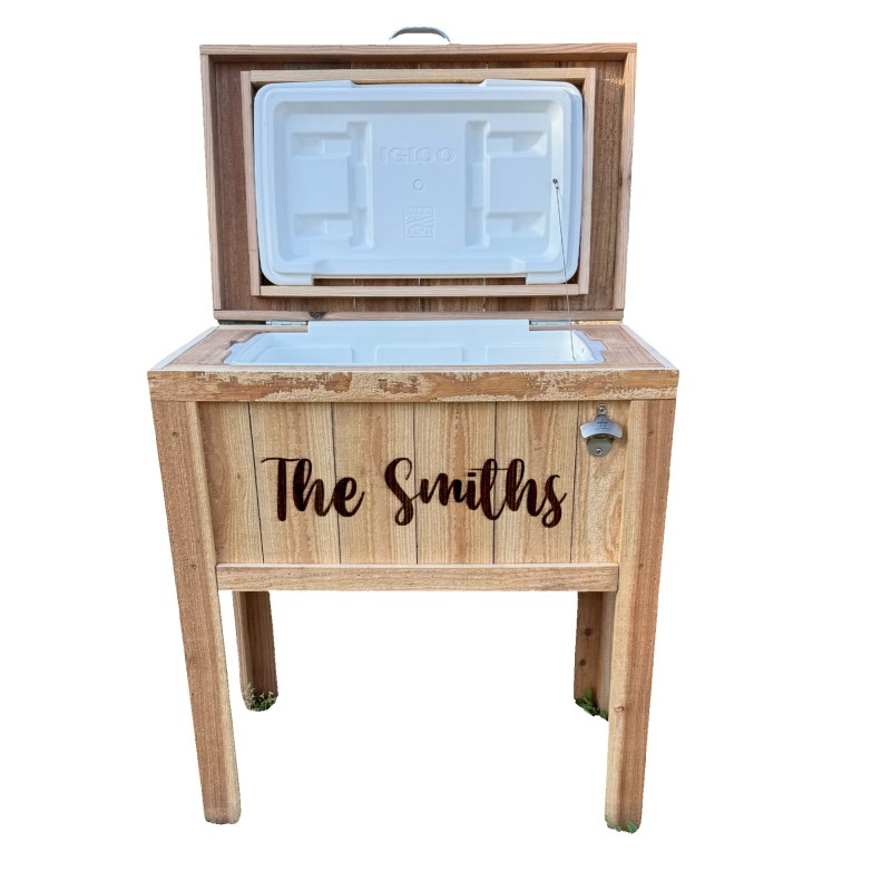 FRIO Cedar 48 Cooler (LASER Engraved) 1 FRIO Cedar 48 Cooler (LASER Engraved) 1