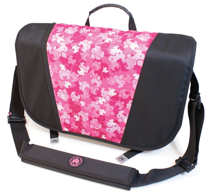 Sumo Messenger Bag - Black/Red 1 Sumo Messenger Bag - Black/Red 1