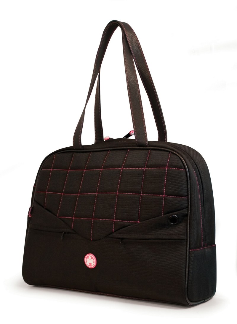 Sumo Women%27s Laptop Purse - 13" Black/Pink 1 Sumo Women%27s Laptop Purse - 13" Black/Pink 1