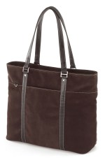 Ultra Tote - Chocolate Suede 1 Ultra Tote - Chocolate Suede 1