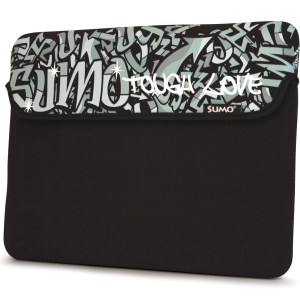 Sumo Graffiti Ultrabook sleeve - 8.9" Black 1 Sumo Graffiti Ultrabook sleeve - 8.9" Black 1