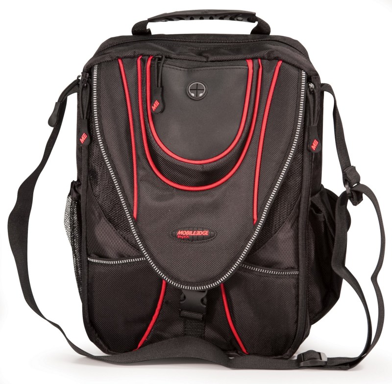 Mini Messenger - Black/Red 1 Mini Messenger - Black/Red 1
