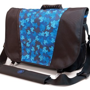 Sumo Messenger Bag - Black/Blue 1 Sumo Messenger Bag - Black/Blue 1