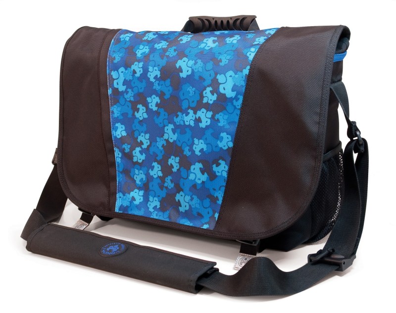 Sumo Messenger Bag - Black/Blue 1 Sumo Messenger Bag - Black/Blue 1