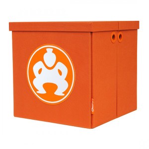 Folding Furniture Cube - 14" Orange 1 Folding Furniture Cube - 14" Orange 1