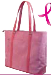 Pink Faux-Suede Tote 1 Pink Faux-Suede Tote 1