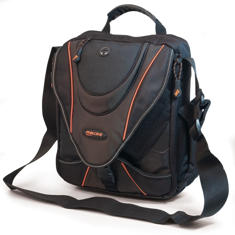 Mini Messenger - Black/Orange 1 Mini Messenger - Black/Orange 1