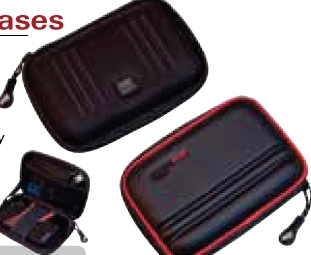 Portable Hard Drive/GPS Carrying Case (Black/Red) 1 Portable Hard Drive/GPS Carrying Case (Black/Red) 1