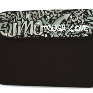 Sumo Graffiti Tablet/Ultrabook Sleeve - 10" Black 1 Sumo Graffiti Tablet/Ultrabook Sleeve - 10" Black 1