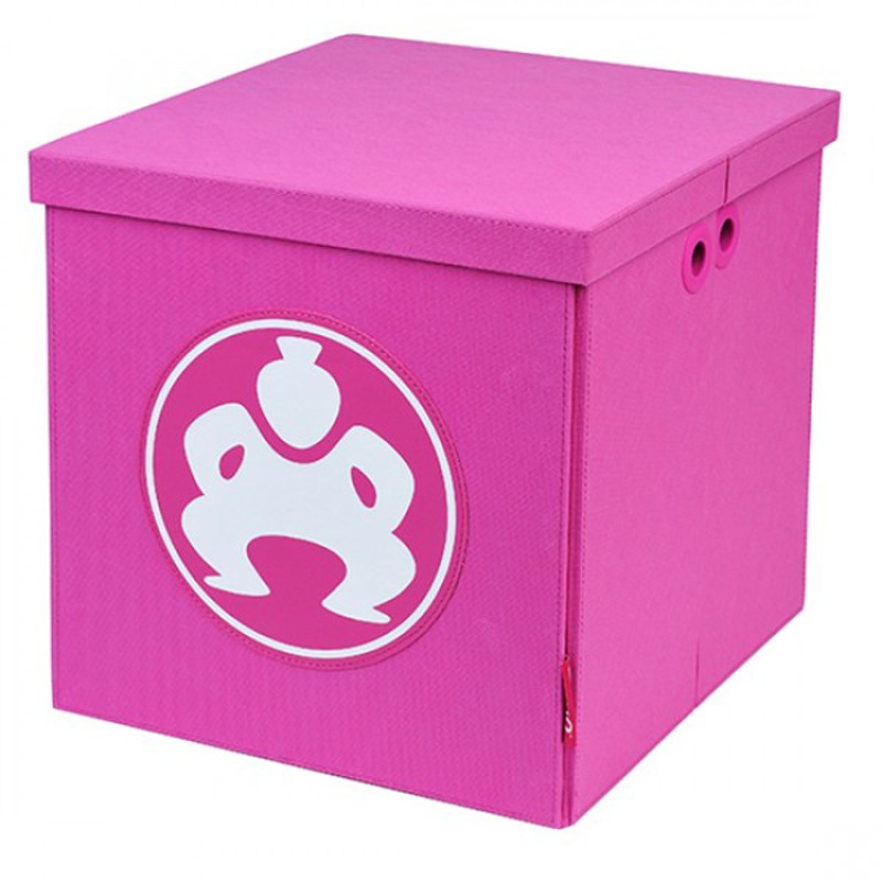 Folding Furniture Cube - 18" Pink 1 Folding Furniture Cube - 18" Pink 1