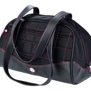 Sumo Duffel - Black with Pink Stitching - Large 1 Sumo Duffel - Black with Pink Stitching - Large 1