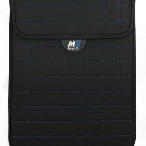 NeoGrid Tablet Sleeve (Black with Blue Stitching) 1 NeoGrid Tablet Sleeve (Black with Blue Stitching) 1
