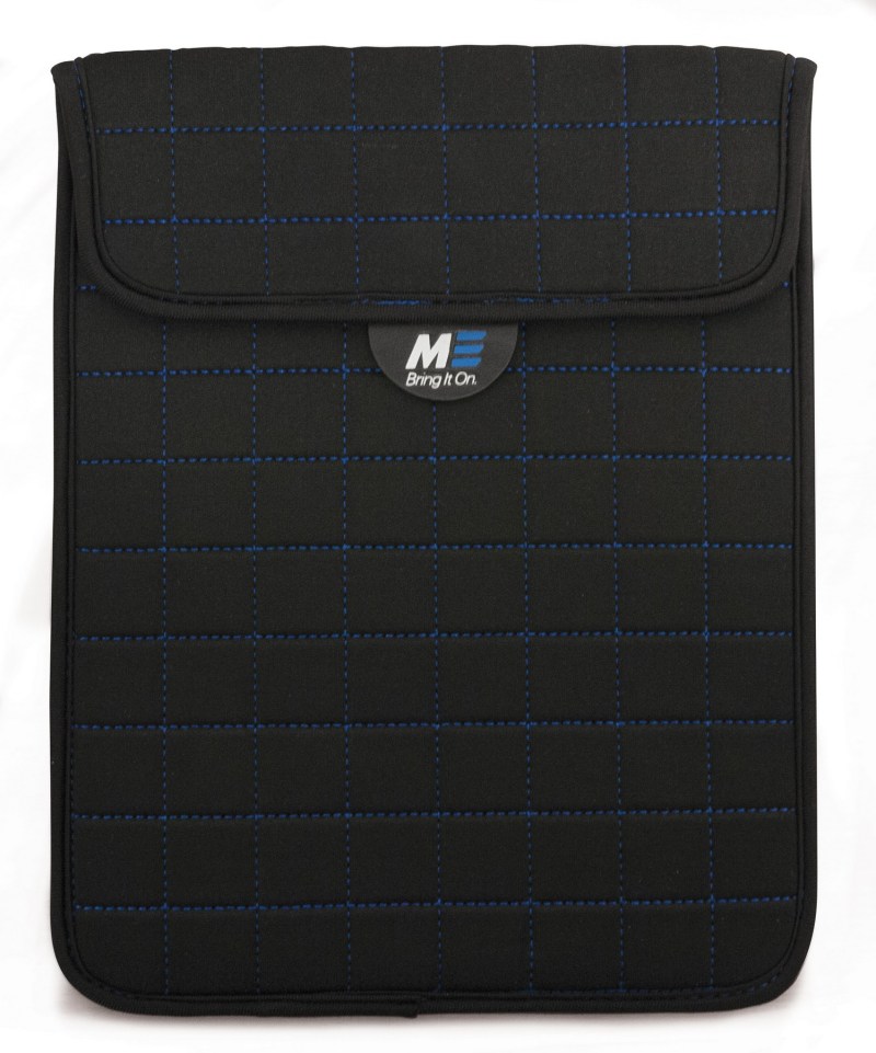 NeoGrid Tablet Sleeve (Black with Blue Stitching) 1 NeoGrid Tablet Sleeve (Black with Blue Stitching) 1
