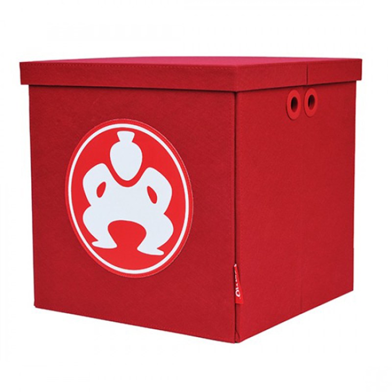 Folding Furniture Cube - 14" Red 1 Folding Furniture Cube - 14" Red 1