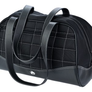 Sumo Duffel - Black with White Stitching - Medium 1 Sumo Duffel - Black with White Stitching - Medium 1