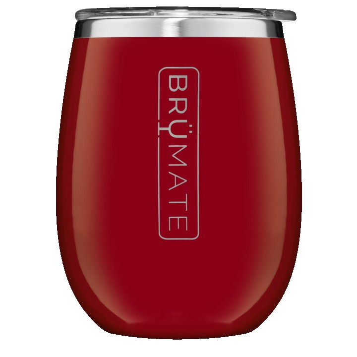 BruMate Stemless Uncork'd 14oz Wine Glass 1