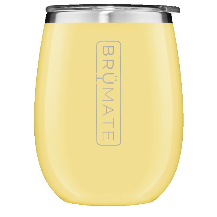 BruMate Stemless Uncork'd 14oz Wine Glass 1