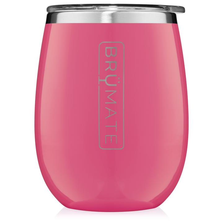 BruMate Stemless Uncork'd 14oz Wine Glass 1
