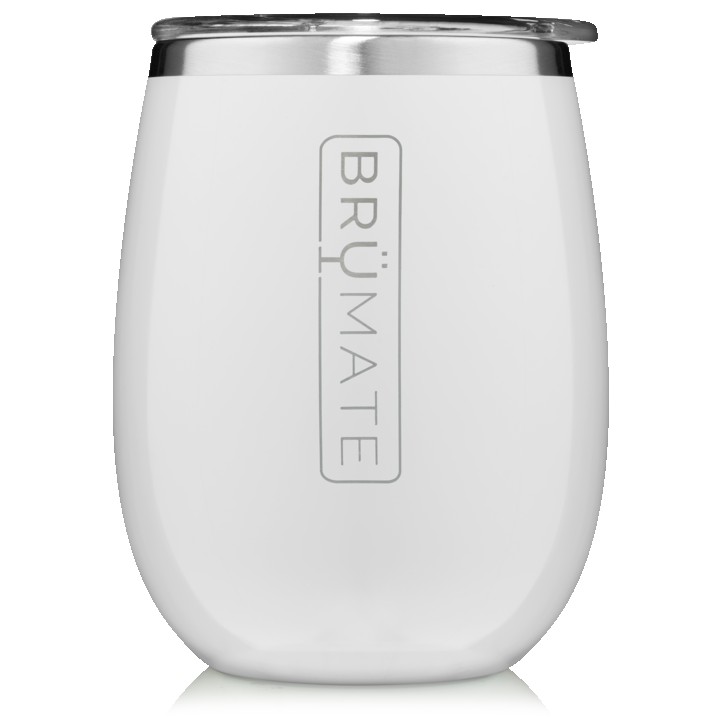 BruMate Stemless Uncork'd 14oz Wine Glass 1
