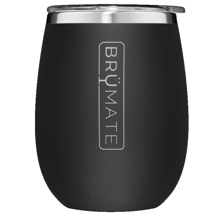 BruMate Stemless Uncork'd 14oz Wine Glass 1