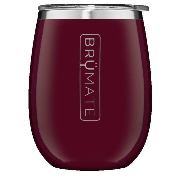 BruMate Stemless Uncork'd 14oz Wine Glass 1