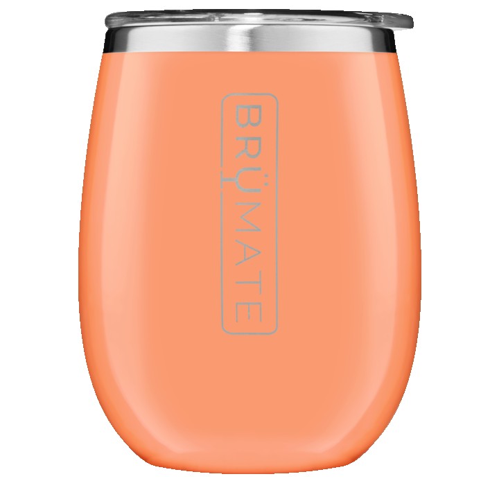 BruMate Stemless Uncork'd 14oz Wine Glass 1