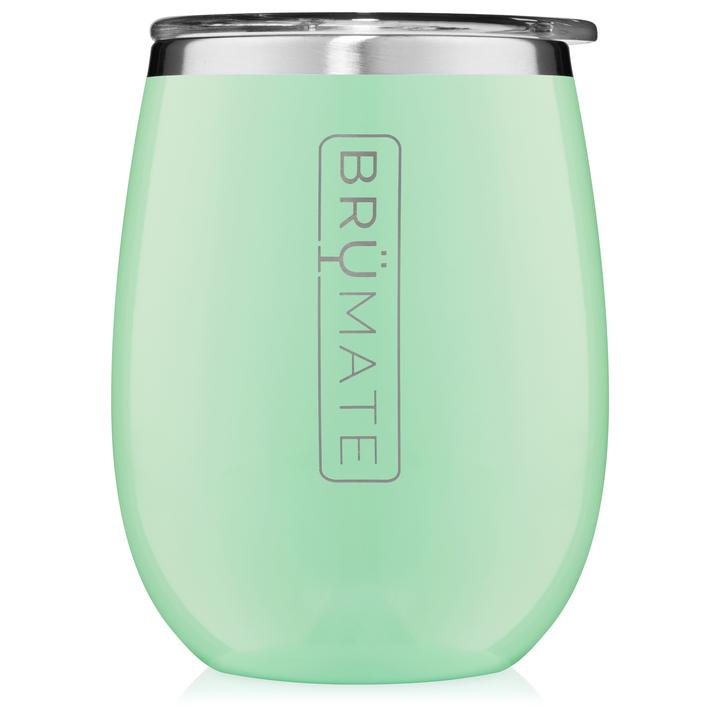 BruMate Stemless Uncork'd 14oz Wine Glass 1