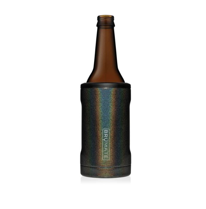 BruMate Hopsulator 12 Oz. Bottle Holder Glitter and Print Colors 1