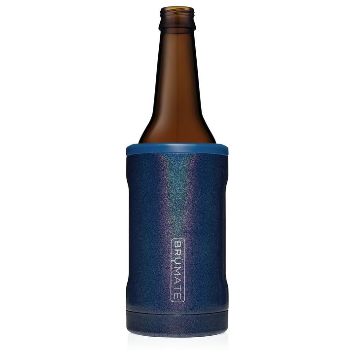 BruMate Hopsulator 12 Oz. Bottle Holder Glitter and Print Colors 1