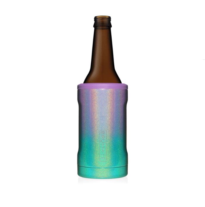 BruMate Hopsulator 12 Oz. Bottle Holder Glitter and Print Colors 1