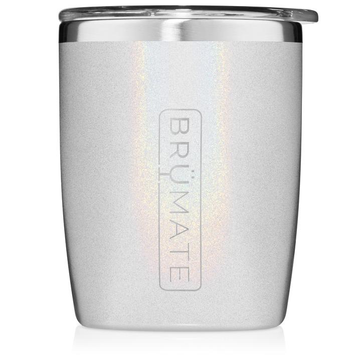 BruMate 12oz Rocks Tumbler Glitter and Print Colors 2