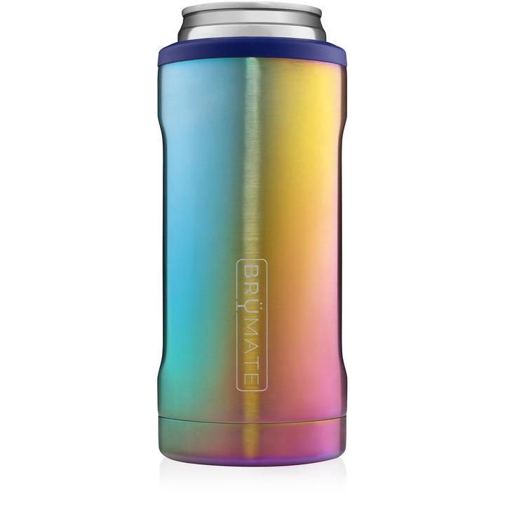 BruMate Hopsulator 12 Oz. Slim Can Rainbow Titanium 1 BruMate Hopsulator 12 Oz. Slim Can Rainbow Titanium 1