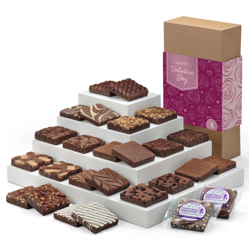 Valentine Double Dozen Fairytale Brownies 1 Valentine Double Dozen Fairytale Brownies 1