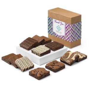Custom Thank You Brownie Dozen 1 Custom Thank You Brownie Dozen 1