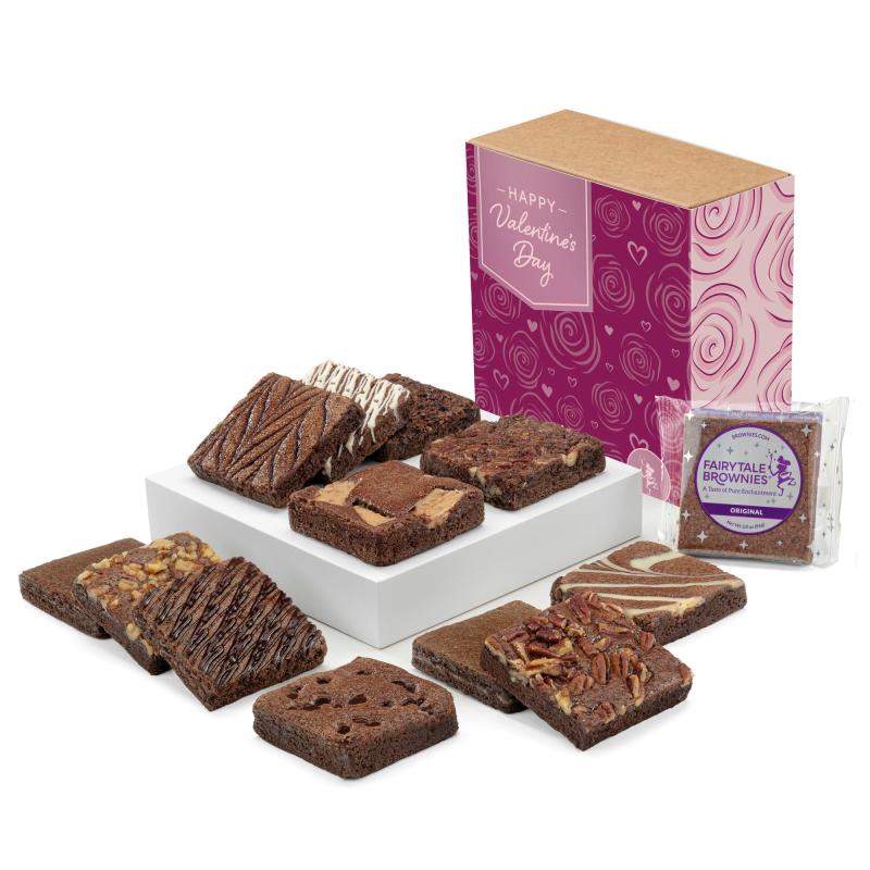 Valentine Dozen Fairytale Brownies 1 Valentine Dozen Fairytale Brownies 1