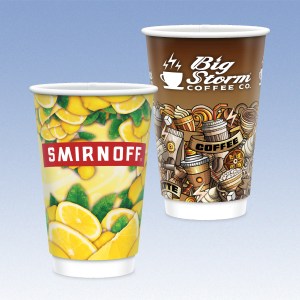 16 oz-Vx2® Matte Double Wall Insulated Paper Cups 1 16 oz-Vx2® Matte Double Wall Insulated Paper Cups 1