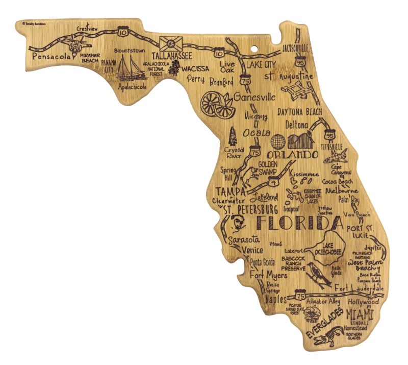 Destination Florida Cutting & Serving Board 1 Destination Florida Cutting & Serving Board 1