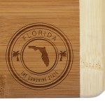 Florida State Stamp 2-Tone Bar Board 2 Florida State Stamp 2-Tone Bar Board 2