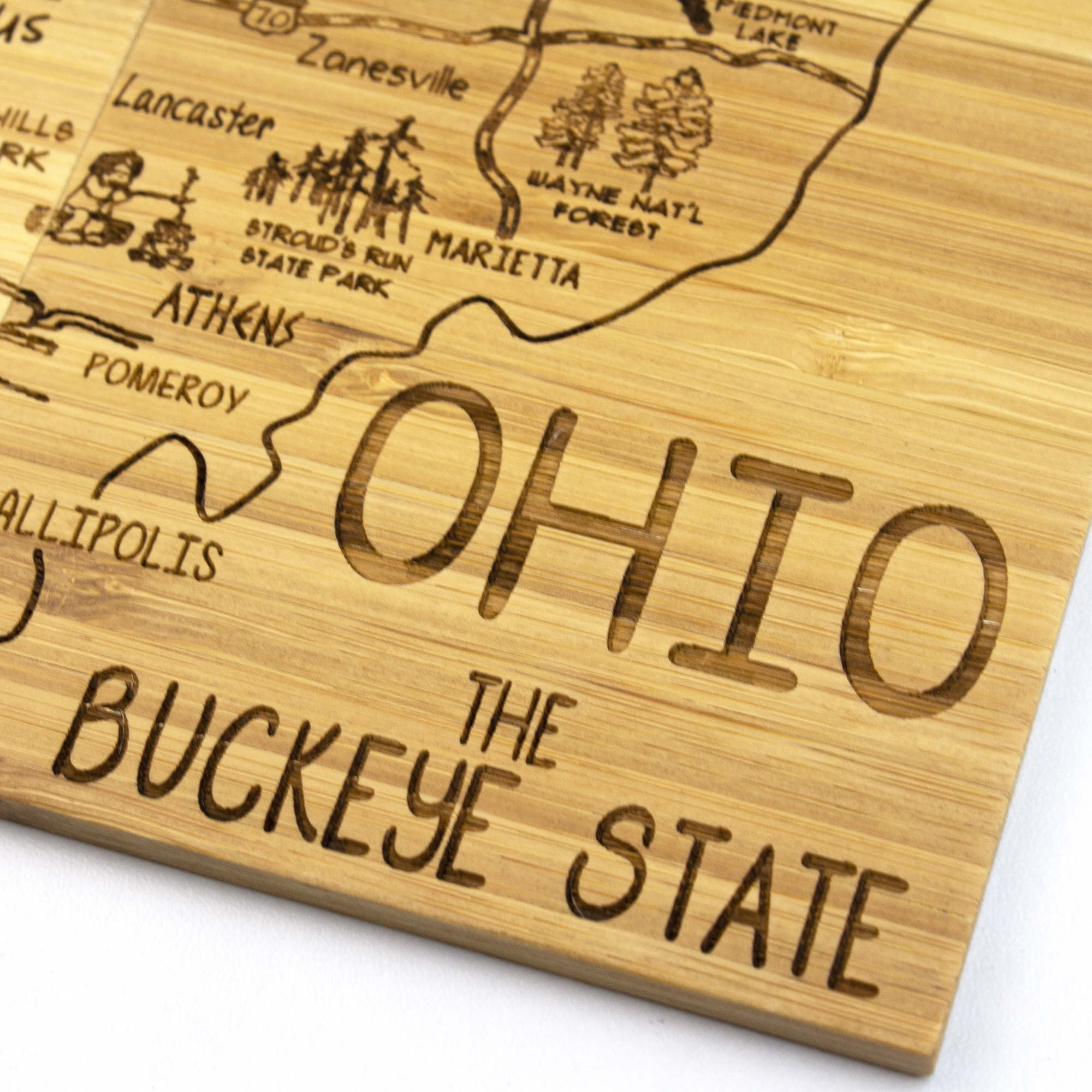 Ohio Puzzle Coaster Set 1