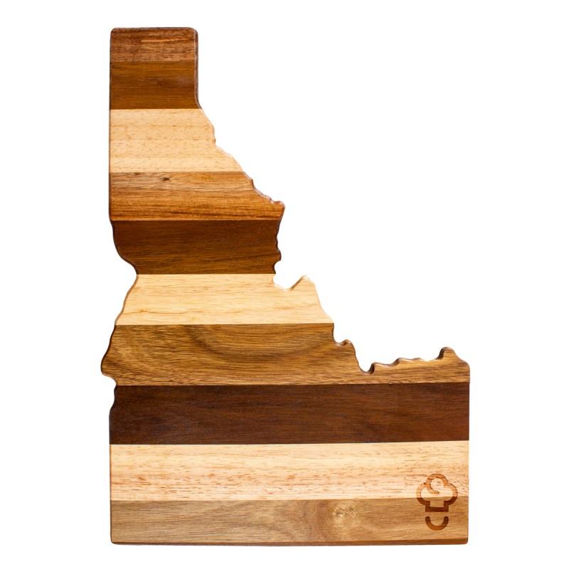 Rock & Branch® Shiplap Series Idaho State Shaped Wood Serving & Cutting Board 1 Rock & Branch® Shiplap Series Idaho State Shaped Wood Serving & Cutting Board 1
